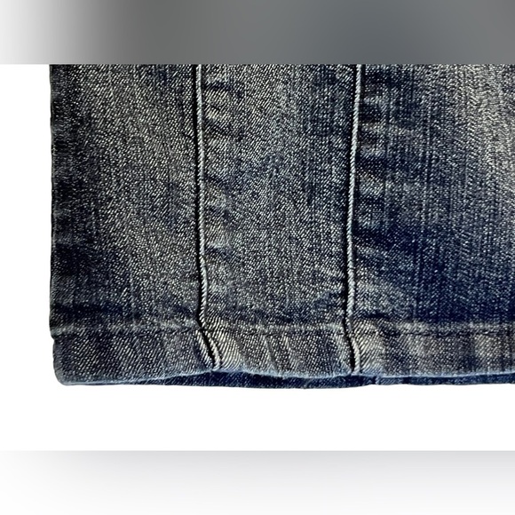 Point Zero Jean Mini Skirt Blue Size L - Picture 3 of 10